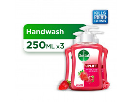 Dettol Liquid Hand Wash Strawberry 12(2+1X250Ml) - Case