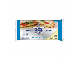 SCS Sliced Cheese Reduced Fats 20s - Carton