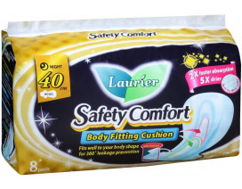 Laurier Safety  Comfort Night  Wing 40cm - Carton