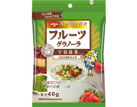 Nissin Fruit Granola Matcha flavor - Carton