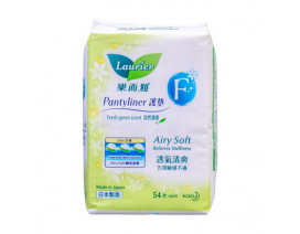 Laurier Pantyliner Airy Soft Fresh Green Perfume - Carton