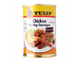 Tulip Chicken Hotdog Sausages - Case