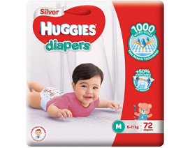 Huggies Silver Diapers - M - Carton