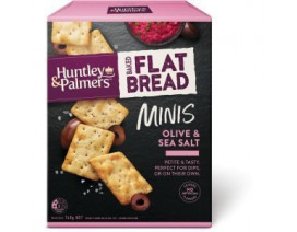 Huntley & Palmer Flat Bread Minis Olive - Case