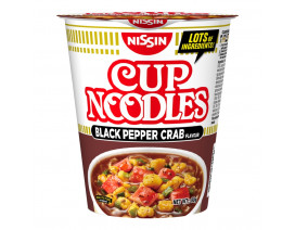 Nissin Black Pepper Crab Flavour Cup Noodles - Carton
