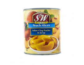S&W Cling Peaches - Slices- Carton