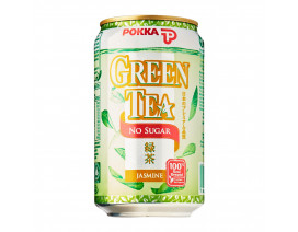 Pokka Can Drink Jasmine Green Tea No Sugar (Order 12 Cases Get 1 Free) Case