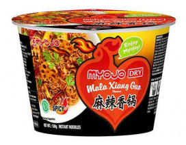MYOJO DRY Bowl Mala Xiang Guo Bowl Noodles - Carton