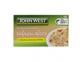 John West Lemon & Cracked Pepper Slices - Case