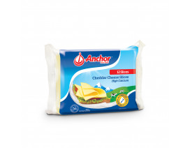 Anchor 12 Singles Cheddar Cheese Slices - Case