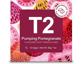 T2 Pumping Pomegranate Loose Leaf Icon Tin Fruit Tea - Carton