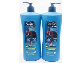Suave Spider-Man Fresh Spider-Sense Kids 3 In 1 Shampoo (Usa) - Case