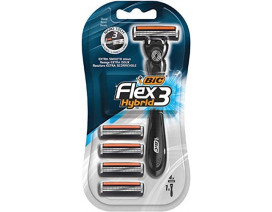 Bic Flex 3 Hybrid Blister 1+4 Shaver - Carton