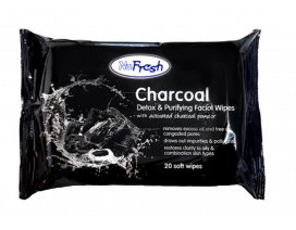 Nufresh Charcoal Wipes - Carton