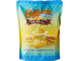California Creamery Nacho Cheese Sauce & Tortilla Chips Combo Pack - Carton