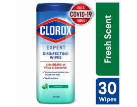 Clorox Expert Disinfecting Wipes Cannister - Fresh Scent - Case