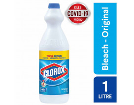 Clorox Liquid Bleach - Original 1L - Case
