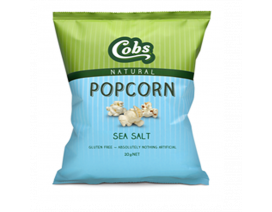 Cobs Natural Popcorn Sea Salt - Case
