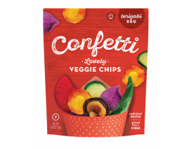 Confetti Lovely Vegetable Chips,Teriyaki BBQ - Case
