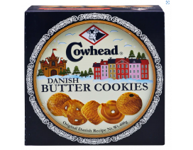 Cowhead Fruit & Nuts Butter Cookies - Carton