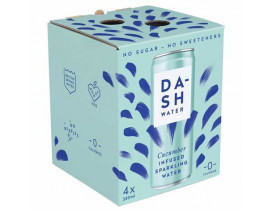 Dash Sparkling Water Cucumber - Carton