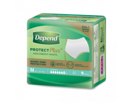 Depend Protect Plus Pants - Medium Adult Diaper - Case