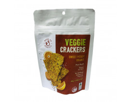 Back To Back Veggie Crackers Sweet Potato Orange - Case