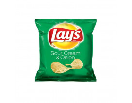 Lay's Sour Cream and Onion Potato Chips - Case