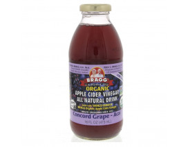 Bragg Apple Cider Vinegar Concord Grape Acai - Case