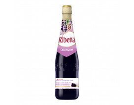 Ribena Concentrate Less Sweet Blackcurrant Juice Cordial - Case