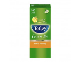 Tetley 100s Honey Lemon Green Tea Bags - Case
