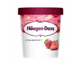 Haagen-Dazs Strawberry Ice Cream - Case