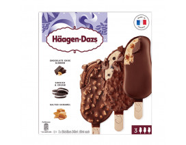 Haagen-Dazs Cookies Salted Choc Multi Pack Ice Cream - Case