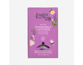 English Tea Shop Organic Chamomile Lavender Tea 20 Sachet - Case