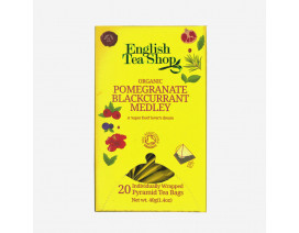 English Tea Shop Pomegranate Blackcurrant Medley 20 Sachet - Case