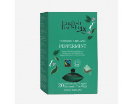 English Tea Shop Peppermint Fairtrade & Organic 20 Sachet - Case