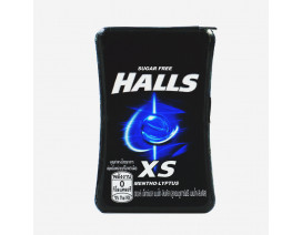 Halls XS Mentho-Lyptus Sugar Free Mint Candy - Case