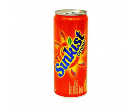 Sunkist Orange Can Drink - Case