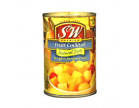 S&W Fruit Cocktail In Heavy Syrup Natural - Carton