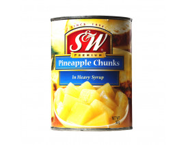 S&W Pineapple Chunks - Carton