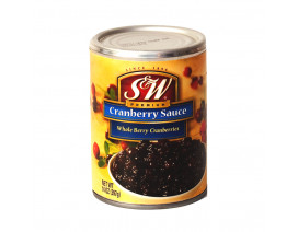 S&W Whole Cranberry Sauce - Case