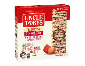 Uncle Tobys Yoghurt Topps Strawberry Muesli Bars - Case