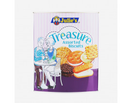 Julie's Treasure Assorted Biscuits Tin - Case