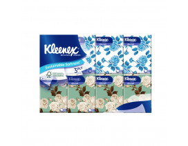 Kleenex 3-Ply Ultra Soft Floral Facial Pocket Tissues 8 x 8's - Case