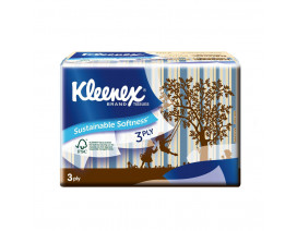 Kleenex 3-Ply Soft Pack Vintage Facial Tissue 4 x 50's - Case