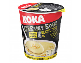 Koka Creamy Soup NO MSG Chicken Flavour Instant Noodles - Case
