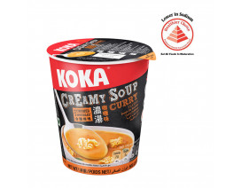 Koka Creamy Soup NO MSG Curry Flavour Instant Noodles - Case