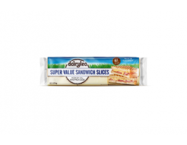 Kraft Dairylea Supper Value Cheddar Cheese 81 slices - Carton