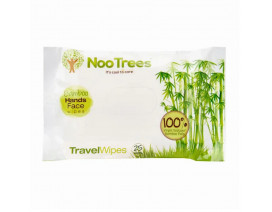 NooTrees Bamboo Hand Face Travel Wet Wipes 25s - Carton