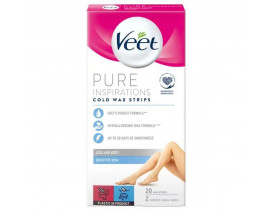 Veet Wax Strips (Uk) Legs Pure - Carton